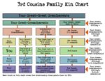 Cousin Chartcousin Genealoy Chart