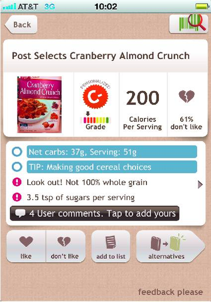 diabetes app screenshot product photos