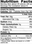 nutrition and food labeltures