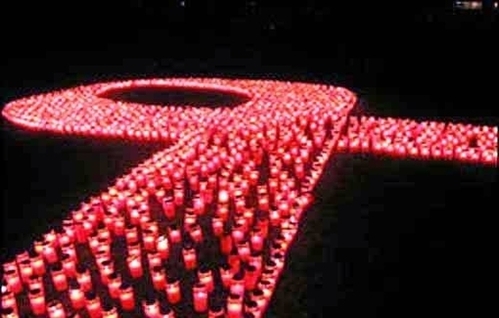 world aids day candles