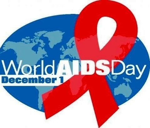 world aids day logo figure